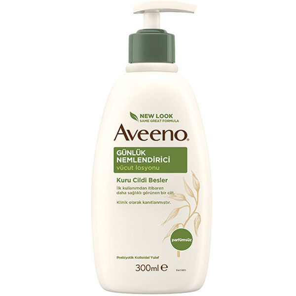 Aveeno, увлажняющий лосьон для ежедневного применения, без отдушки, 300 мл 
