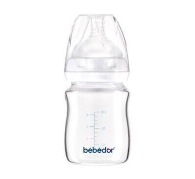 Bebedor Isıya Dirençli Cam Biberon 120 ml