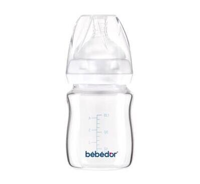 Bebedor Isıya Dirençli Cam Biberon 120 ml