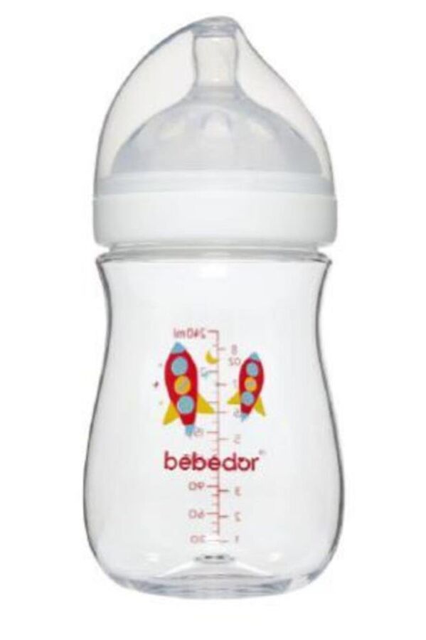 Bebedor Isıya Dirençli Cam Biberon 260 ml