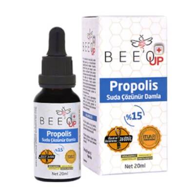 Bee o Up Water Soluble 15% Propolis Drops 20 ml