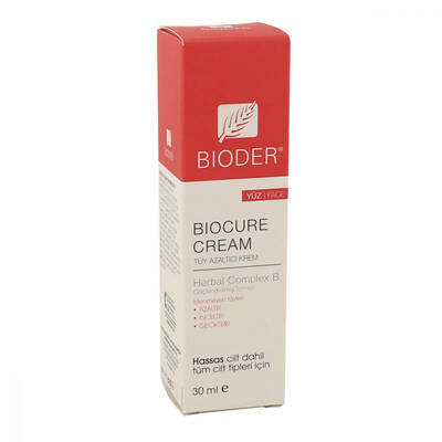 Bioder Biocure Cream Face Hair Removal Cream 30 ml