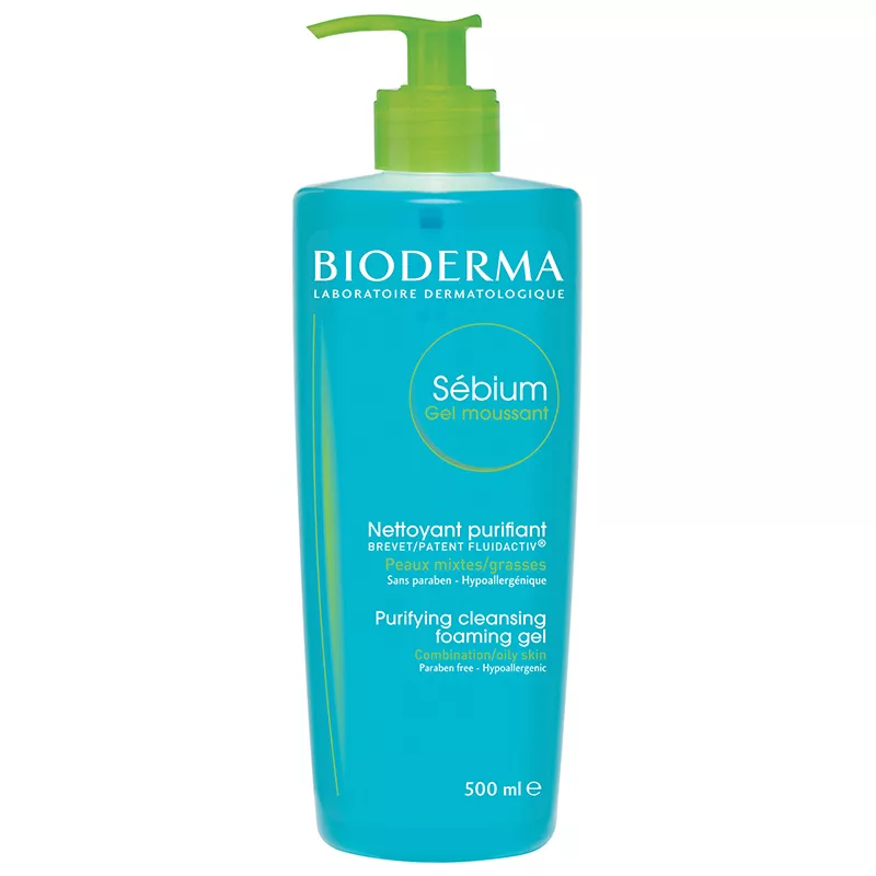 Bioderma Sebium Foaming Cilt Temizleme Jeli 500 ml