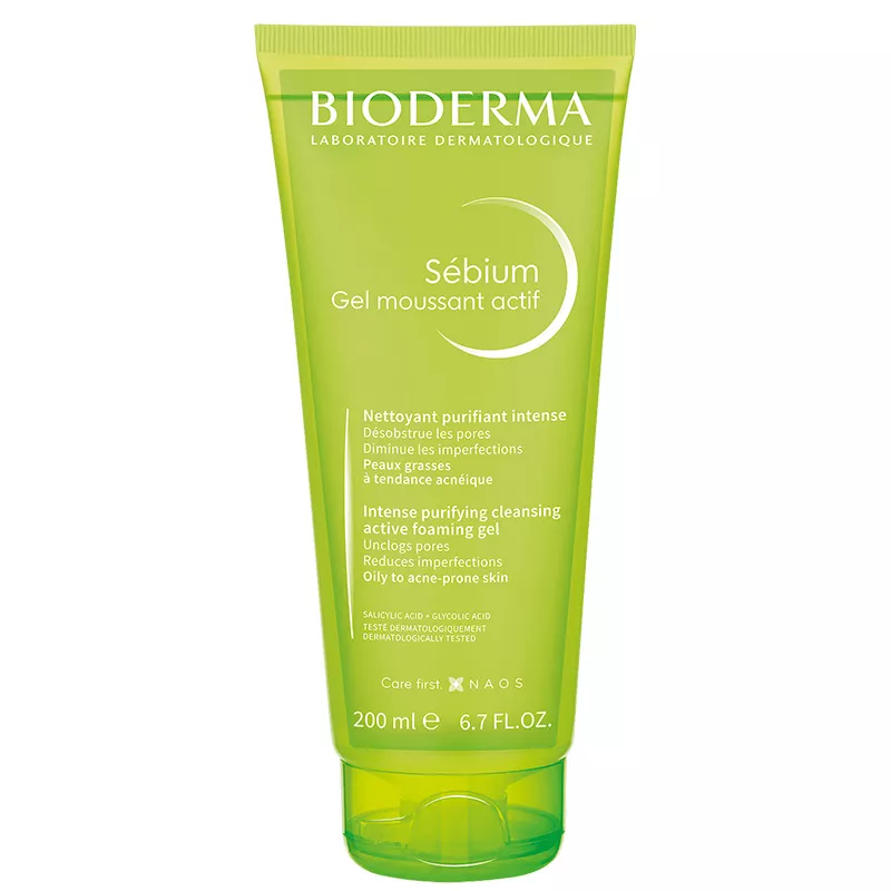 Bioderma Sebium Foaming Gel Active 200 ml