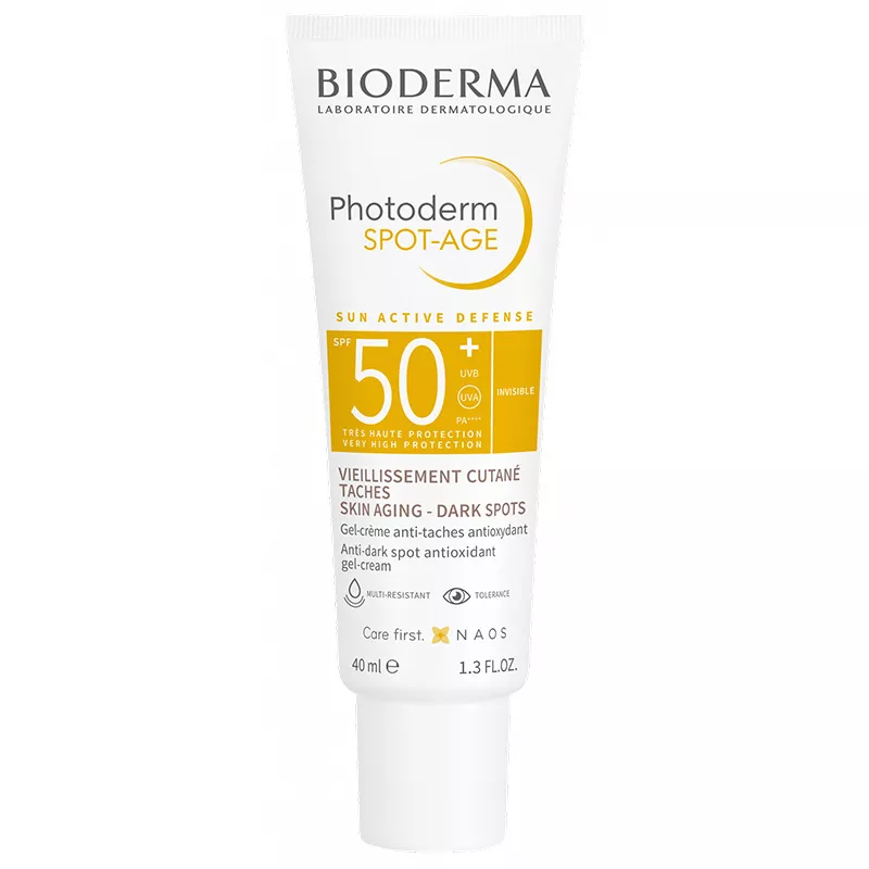 Bioderma Солнцезащитный гель-крем для лица SPF 50+.