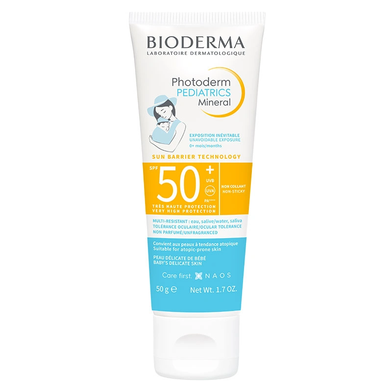 Bioderma Солнцезащитный крем со 100% минеральным фильтром.