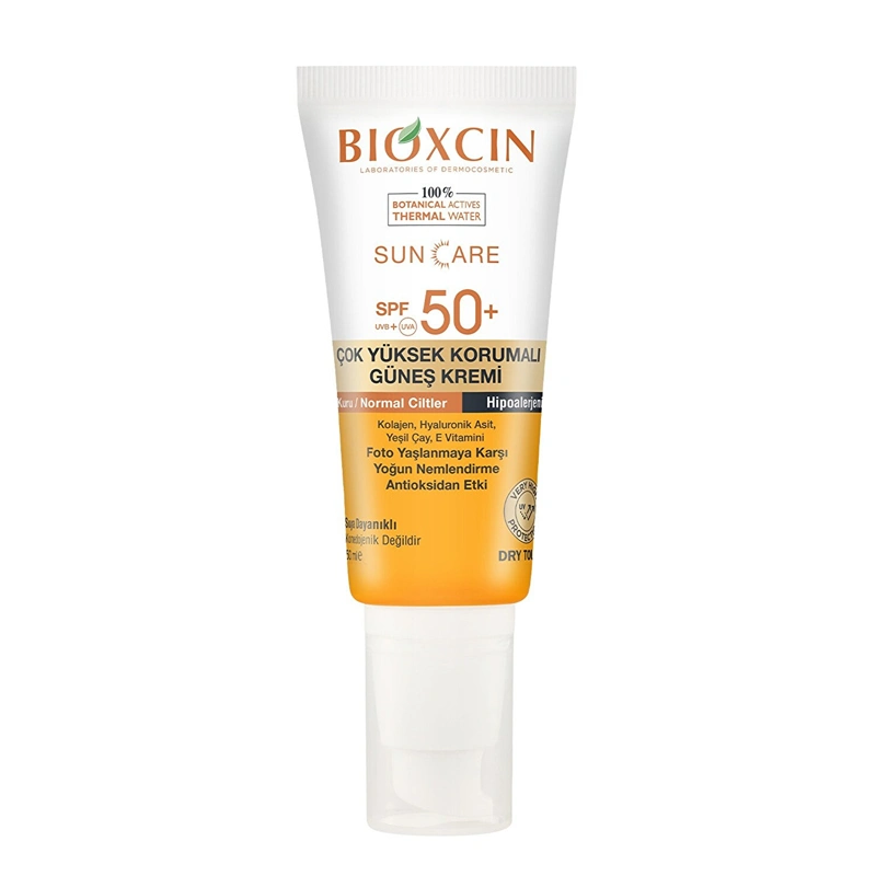 Bioxcin Sun Care Kuru Ciltler için Güneş Kremi SPF 50+ 50 ml