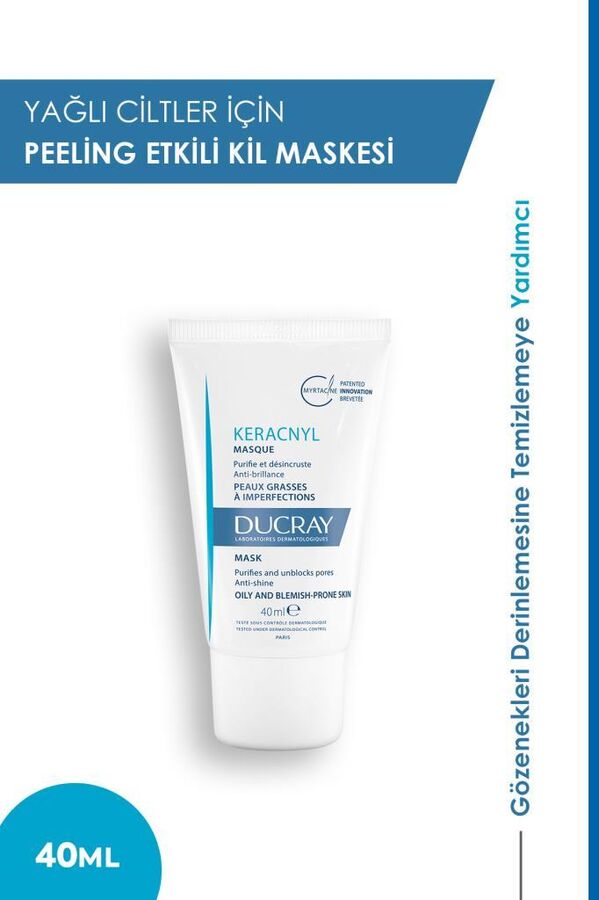 Ducray Keracnyl Anti Blemish and Oily Skin Mask 40 ml