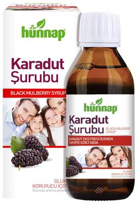 HÜNNAP KARADUT ŞURUBU 50 ML