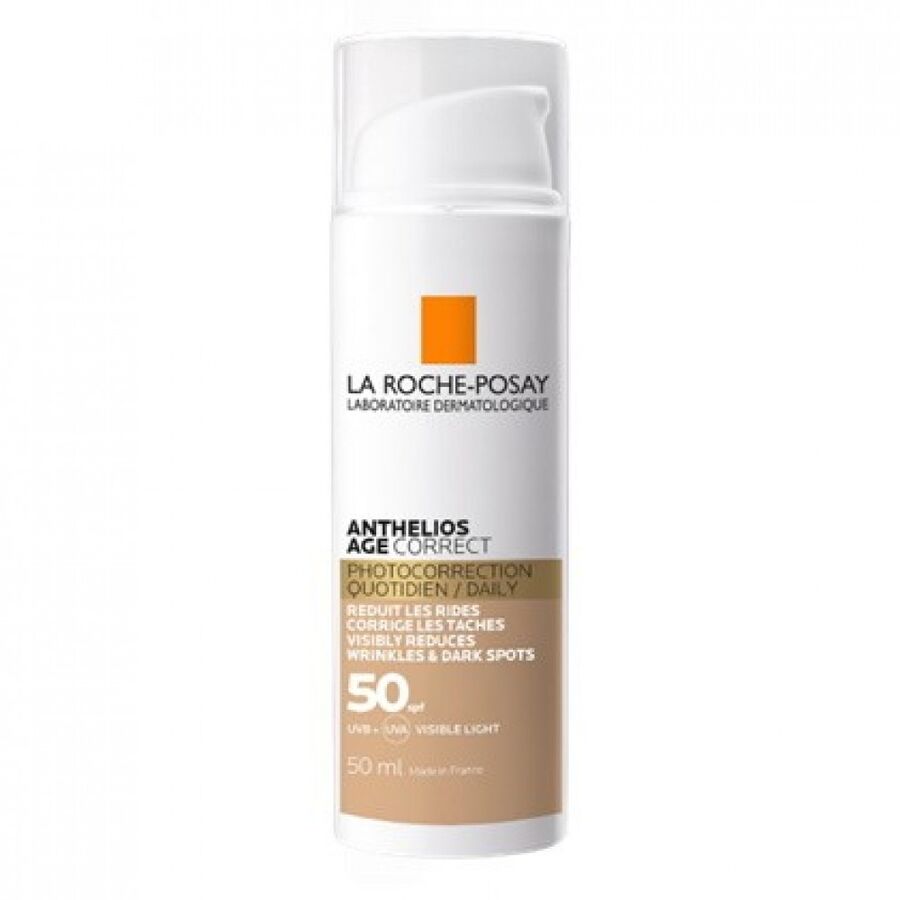 La Roche Posay Anthelios Age Correct SPF 50 Kırışıklık Karşıtı Krem 50 ml - Renkli