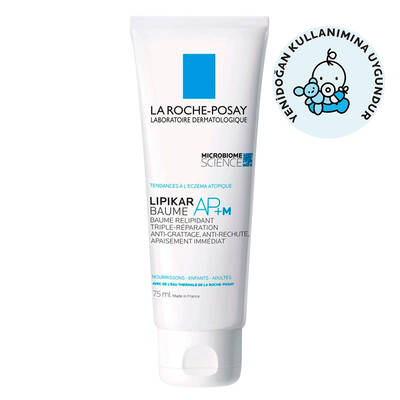 LA ROCHE-POSAY БАЛЬЗАМ ЛИПИДОВОСПОЛНЯЮЩИЙ ТРОЙНОГО ДЕЙСТВИЯ LIPIKAR AP+M 75мл.