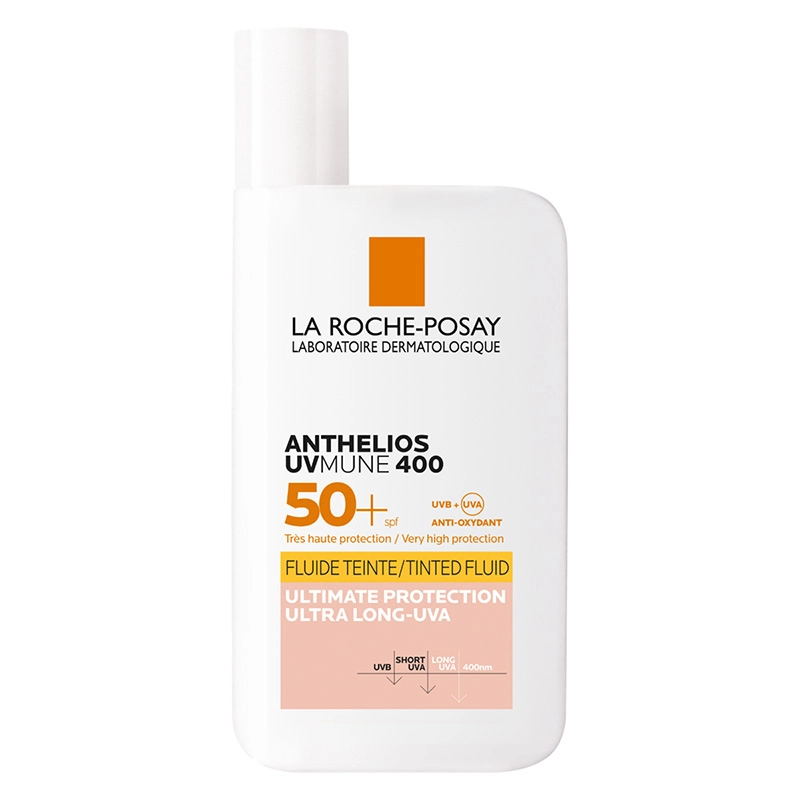 LA ROCHE POSAY ANTHELIOS СОЛНЦЕЗАЩИТНЫЙ ТОНИРУЮЩИЙ ФЛЮИД SPF 50+.