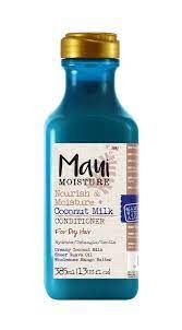 Maui Moisture Питательный и увлажняющий шампунь с кокосовым молоком.