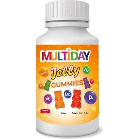 Multiday Jelly Gummies 100 adet