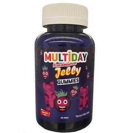 Multiday Jelly Multivitamin 60 Çiğneme Tableti
