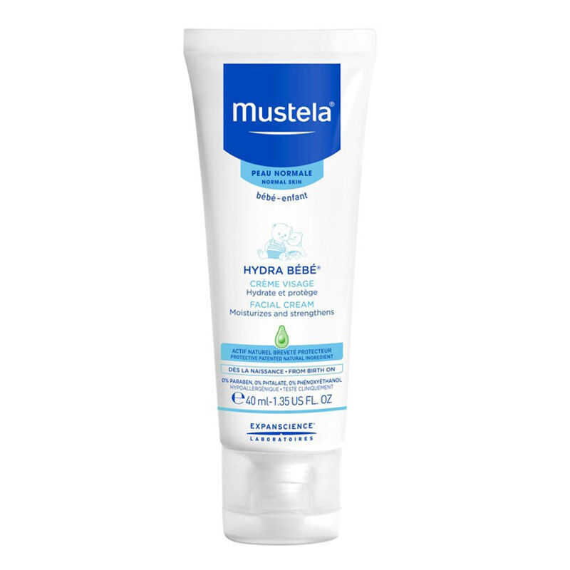 MUSTELA Детский увлажняющий крем для лица.