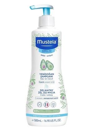 MUSTELA GENTLE CLEANSING YENİDOĞAN ŞAMPUANI 500 ML