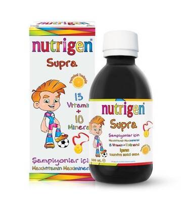 Nutrigen Supra Orange Flavored Syrup 200 ml