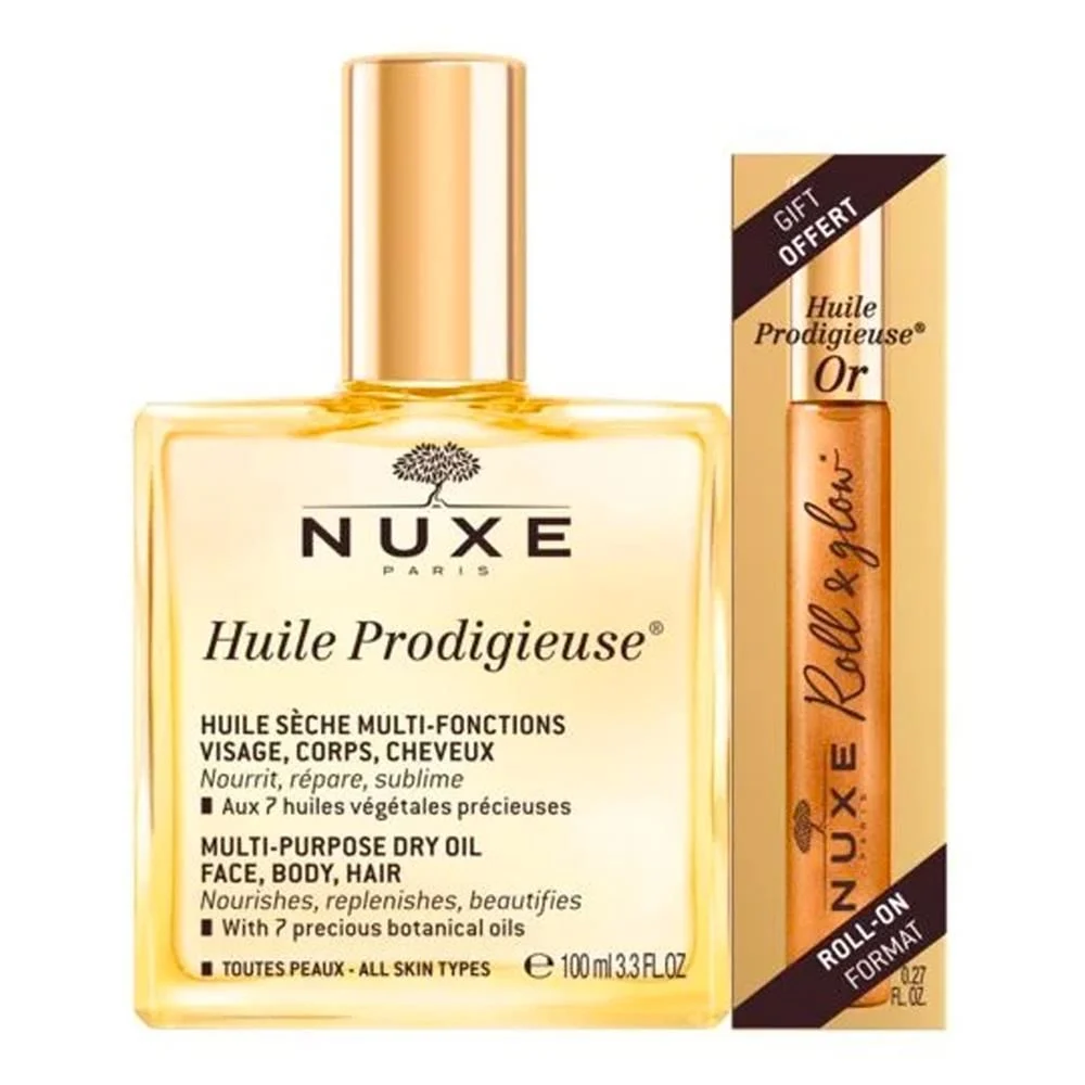 Nuxe Huile Prodigieuse Çok Amaçlı Kuru Yağ 100 ml +Nuxe Huile Prodigieuse Or Roll-On 8 ml Yorumlar (0)