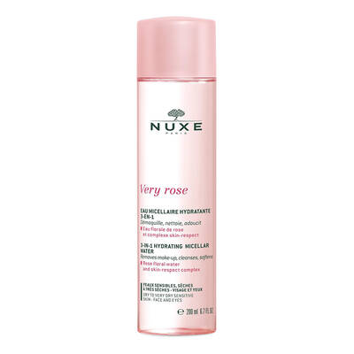 NUXE VERY ROSE 3 İN 1 YATIŞTIRICI TEMİZLEME SUYU 200 ML