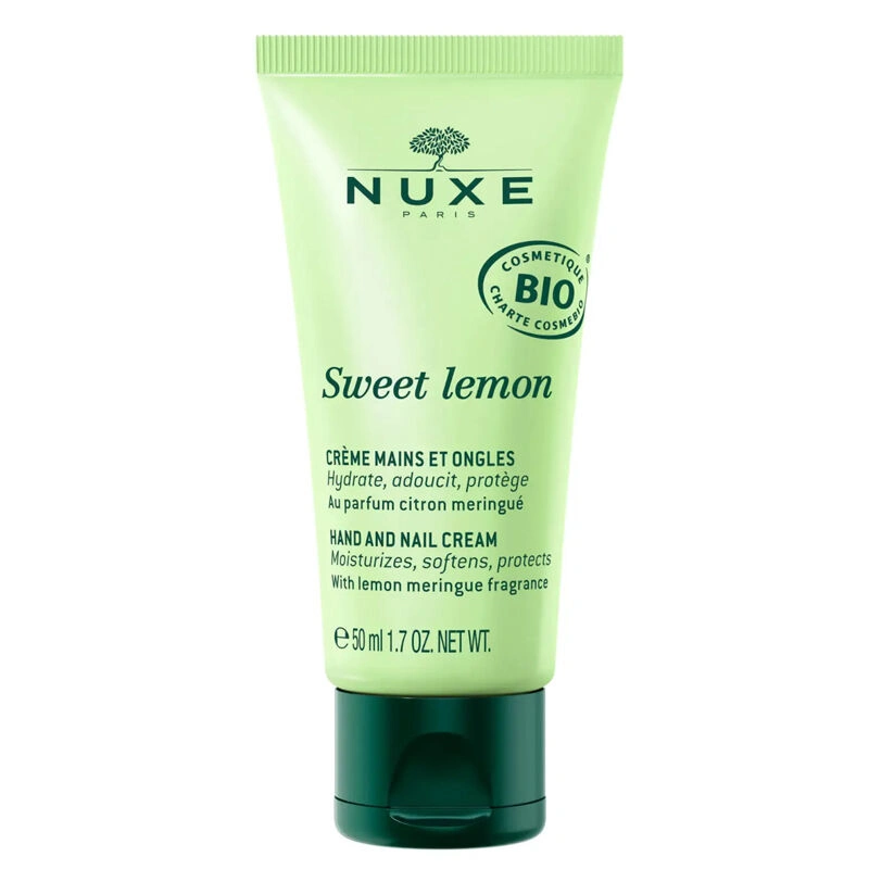 NUXE Sweet Lemon Увлажняющий и питательный крем для рук и ногтей, 50 мл.