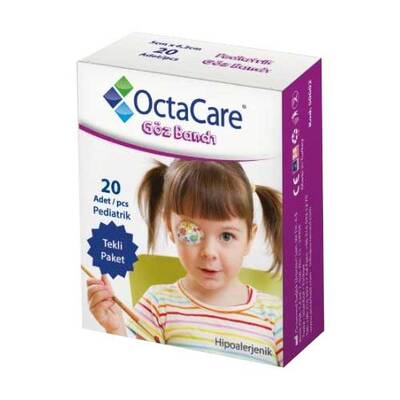 Octacare Pediatric Eye Band for Girls 5 cm x 6,2 cm 20 pcs