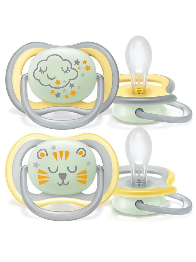 Philips Avent Ultra Air Night Time 18 месяцев + 2 пустышки.