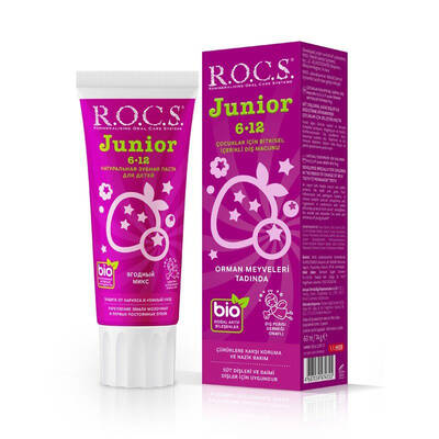 R.O.C.S JUNIOR BERRY MIX TOOTHPASTE 6-12 YEARS OLD