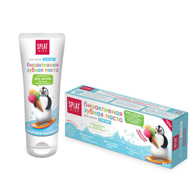  SPLAT KIDS FRUITY ICE-CREAM TOOTH PASTE 2-6 YEARS