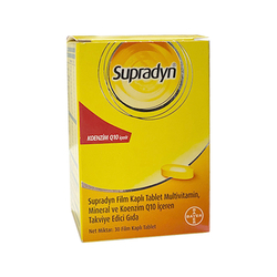 Supradyn Coenzyme Q10 Supplement 30 Tablets - Thumbnail