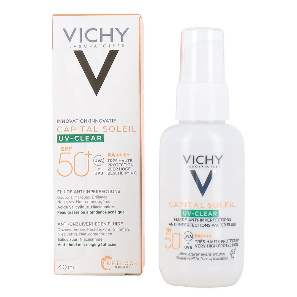Vichy Capital Soleil UV Clear Anti-Imperfections Fluid SPF50 40ml