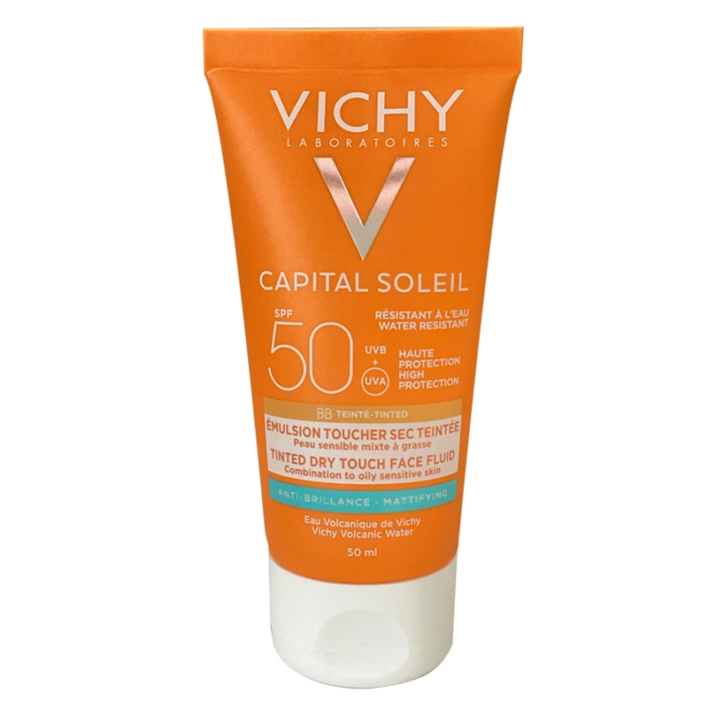 VICHY IDEAL SOLEIL BB KARMA-YAĞLI CİLTLER İÇİN GÜNEŞ KORUMA SPF50 50 ML