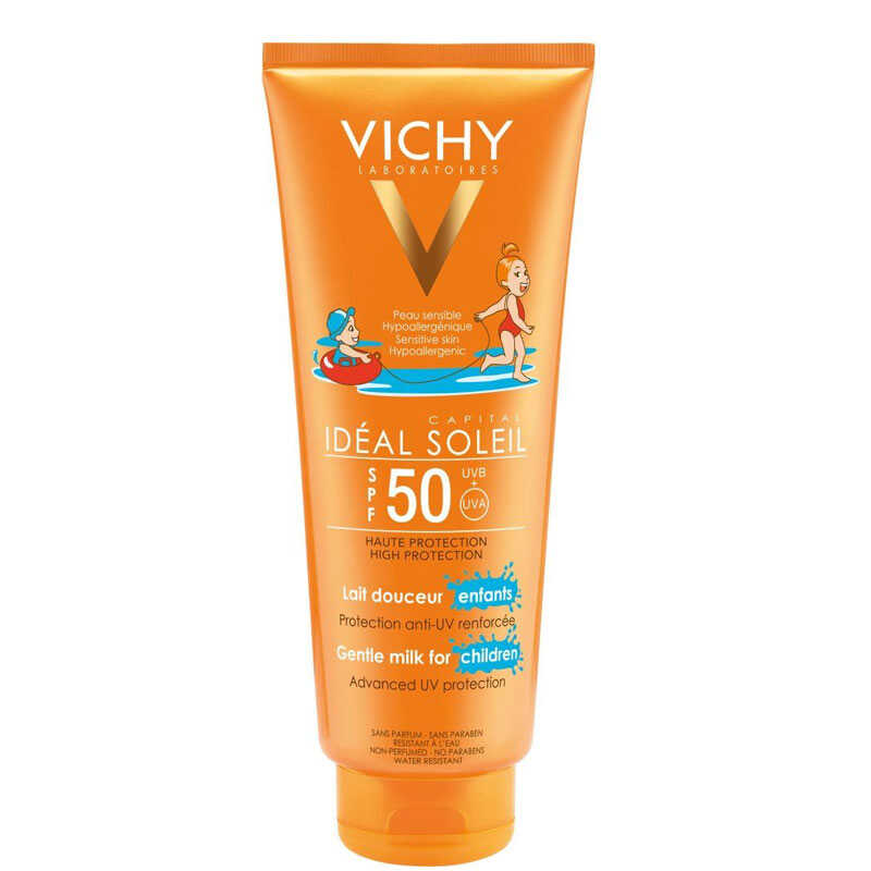 Vıchy Ideal Soleıl Çocuklar İçin Yüksek Korumalı Yüz Ve Vücut Sütü 300 Ml