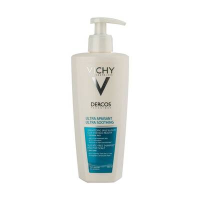 VICHY Dercos Ultra Soothing Shampoo for Dry Hair 390ml