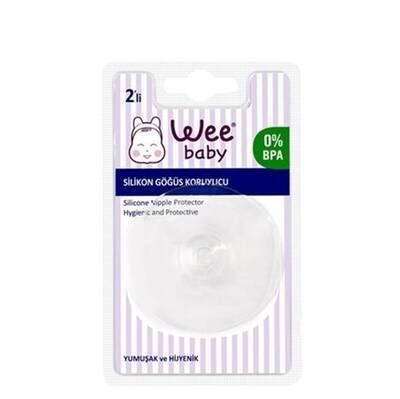 WEE BABY SİLİKON GÖĞÜS KORUYUCU