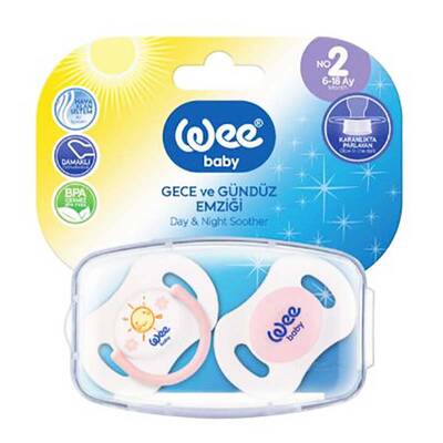 WEE BABY DAY AND NIGHT PACIFIER NO.2 