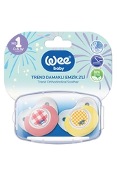 WEE BABY TREND ORTHODONTIC SOOTHER (6-18 MONTHS) - Thumbnail